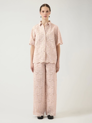 YAS Bluse 'YASHalino' i pink