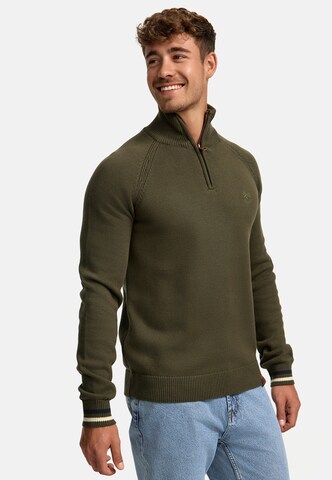 INDICODE JEANS Sweater ' Swift ' in Green