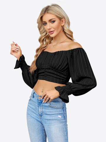 Imily Bela Блузка в Черный: спереди