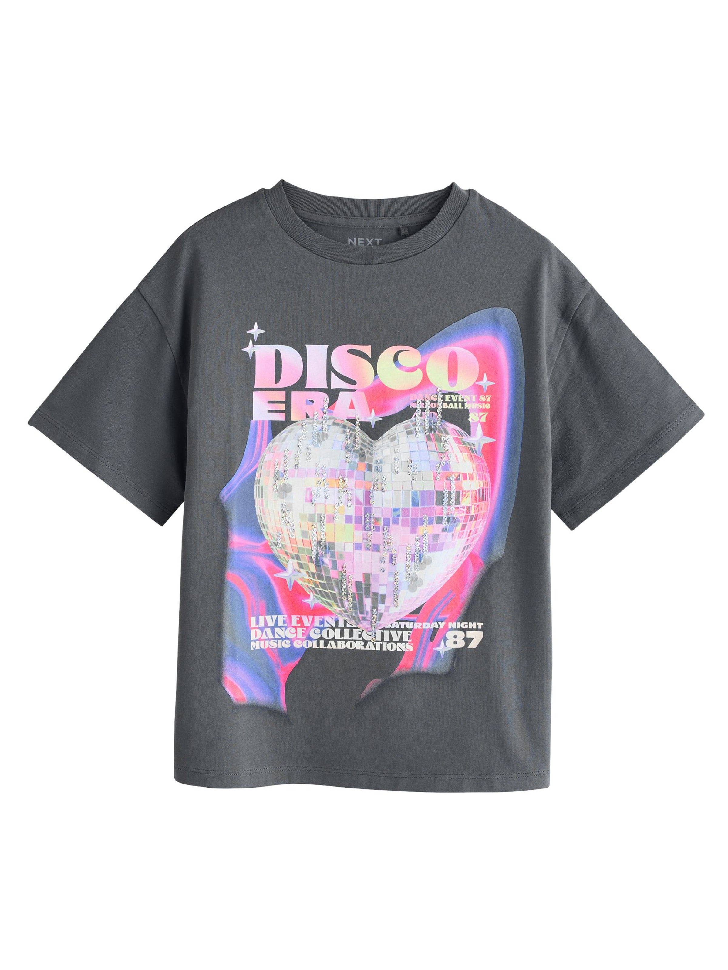 Next Футболка в Серый: спереди