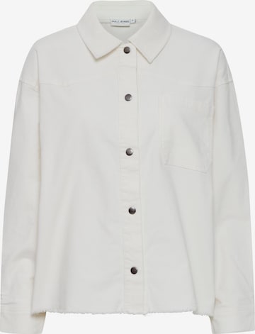 PULZ Jeans Übergangsjacke in Weiß: Vorderseite