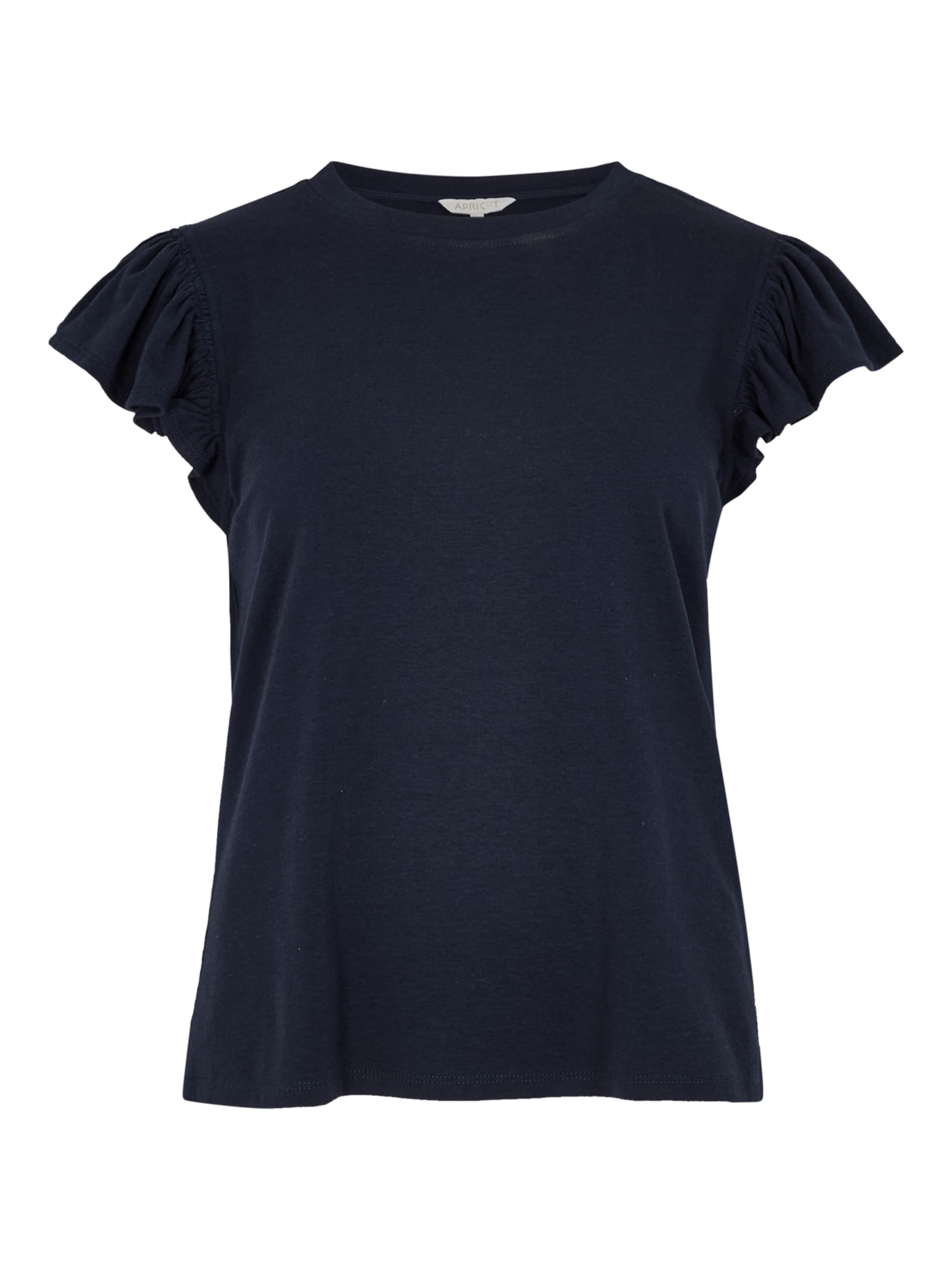 Haut Apricot en bleu : devant