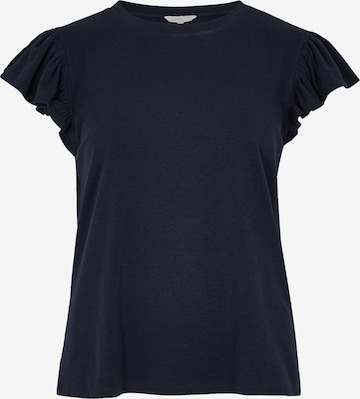 T-shirt Apricot en bleu : devant