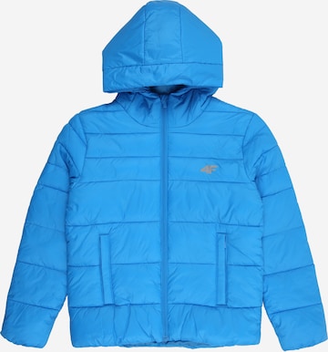 4F Junior Спортно яке в синьо: отпред