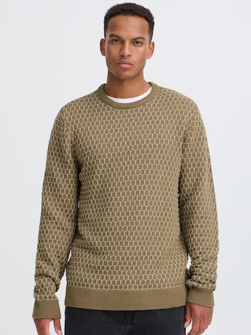 BLEND Sweater 'Dong' in Brown: front