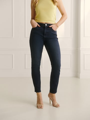 Coupe slim Jean 'Eve' Guido Maria Kretschmer Women en bleu : devant