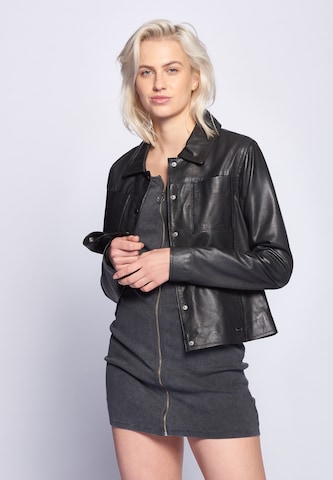 Maze Between-Season Jacket in Black: front