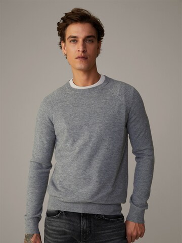 STRELLSON Pullover 'Luka' in Grau: predná strana