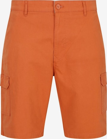 HAJO Hose 'elastische Bermudashort mit Cargotaschen' in Orange: Vorderseite