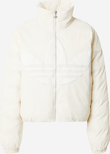 ADIDAS ORIGINALS Prijelazna jakna 'Adicolor' u boja pijeska / bijela, Pregled proizvoda