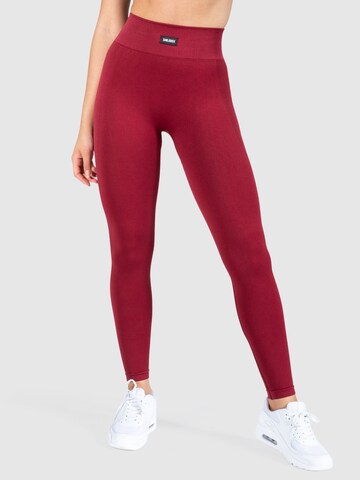 Smilodox Skinny Leggings 'Marissa' in Rood: voorkant