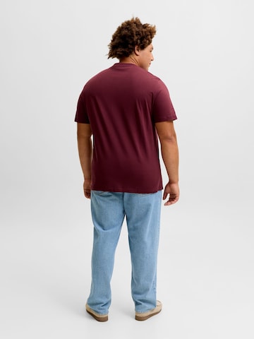 JACK & JONES Shirt in Red