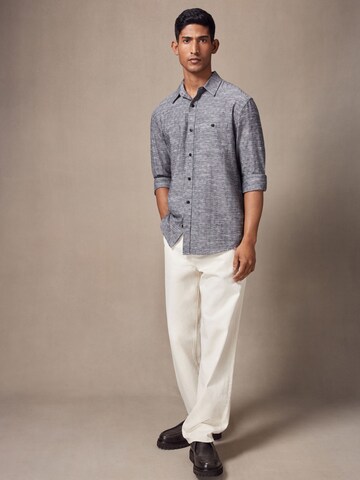 Next Regular fit Srajca | siva barva