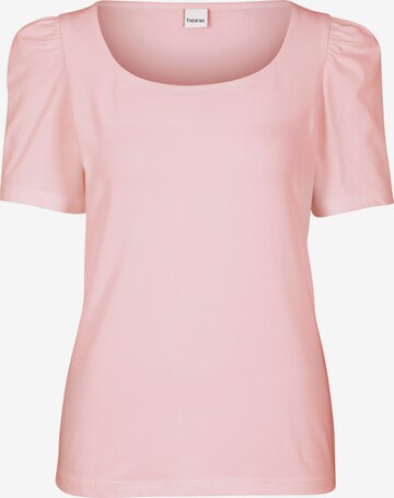 heine Shirt in Roze: voorkant