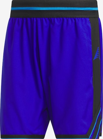 ADIDAS PERFORMANCE - Loosefit Pantalón deportivo 'Anthony Edwards Crazy Lite' en azul: frente