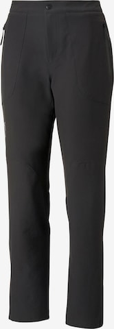 Regular Pantalon de sport PUMA en noir : devant