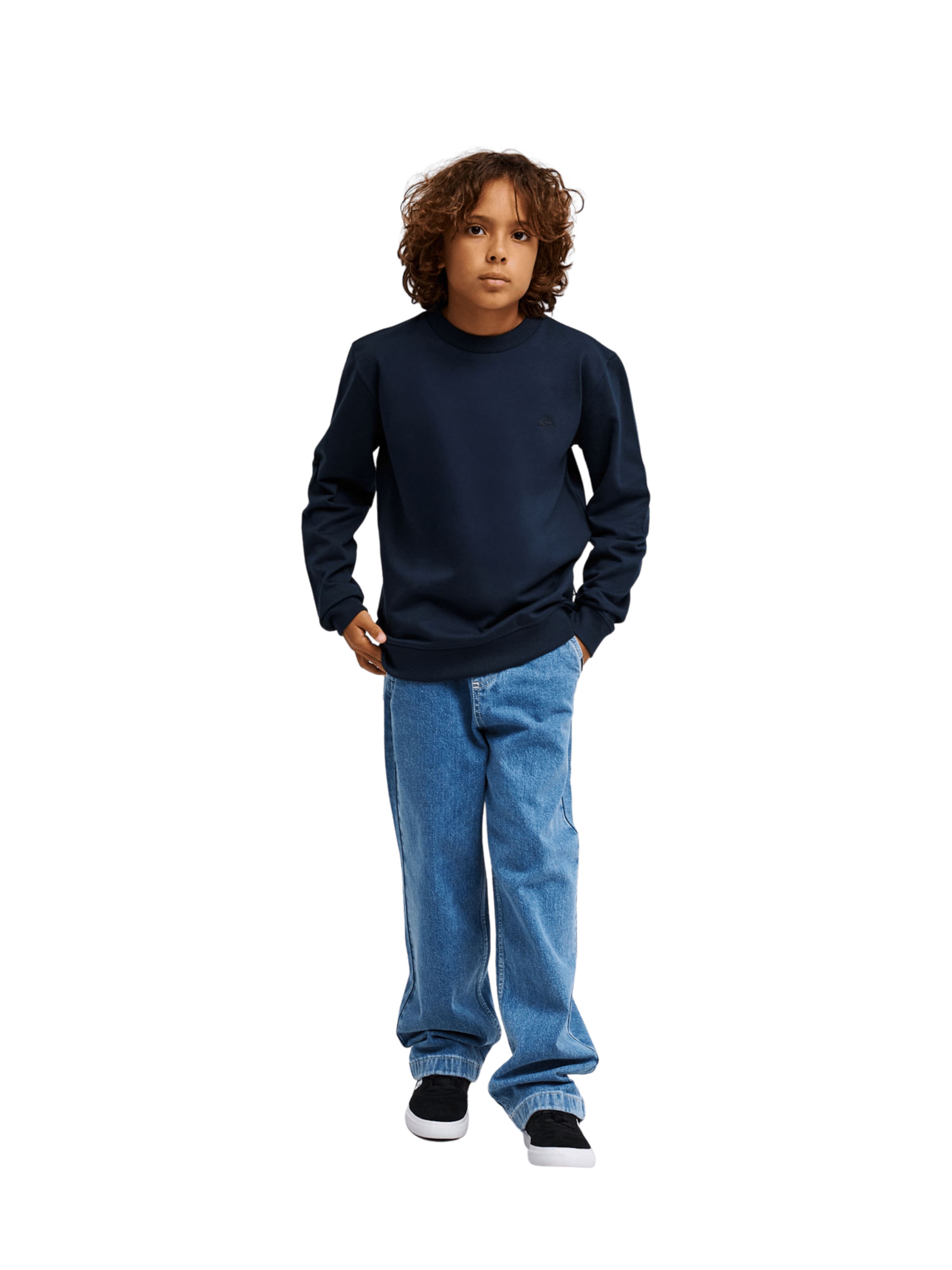 QUIKSILVER Sweatshirt in Blue
