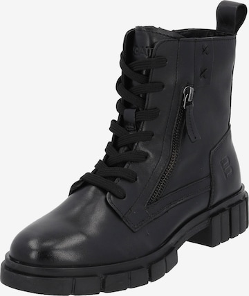 TT. BAGATT Lace-Up Ankle Boots 'Bagatt Fiona A963L' in Black: front