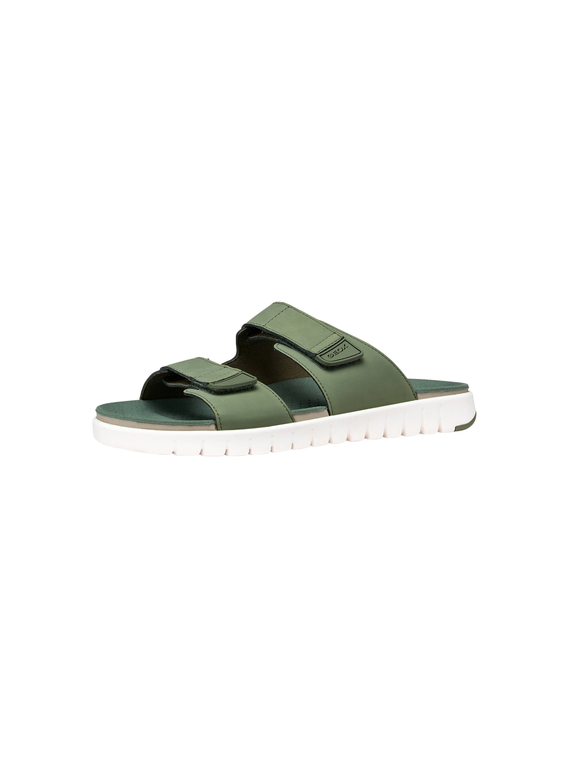 GEOX Mule in Green: front
