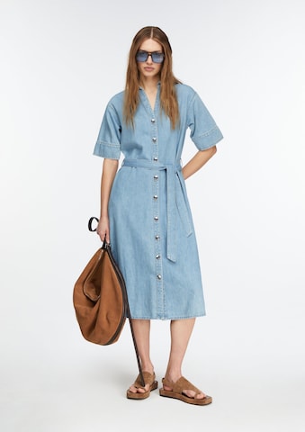 Rochie tip bluză de la COMMA pe albastru