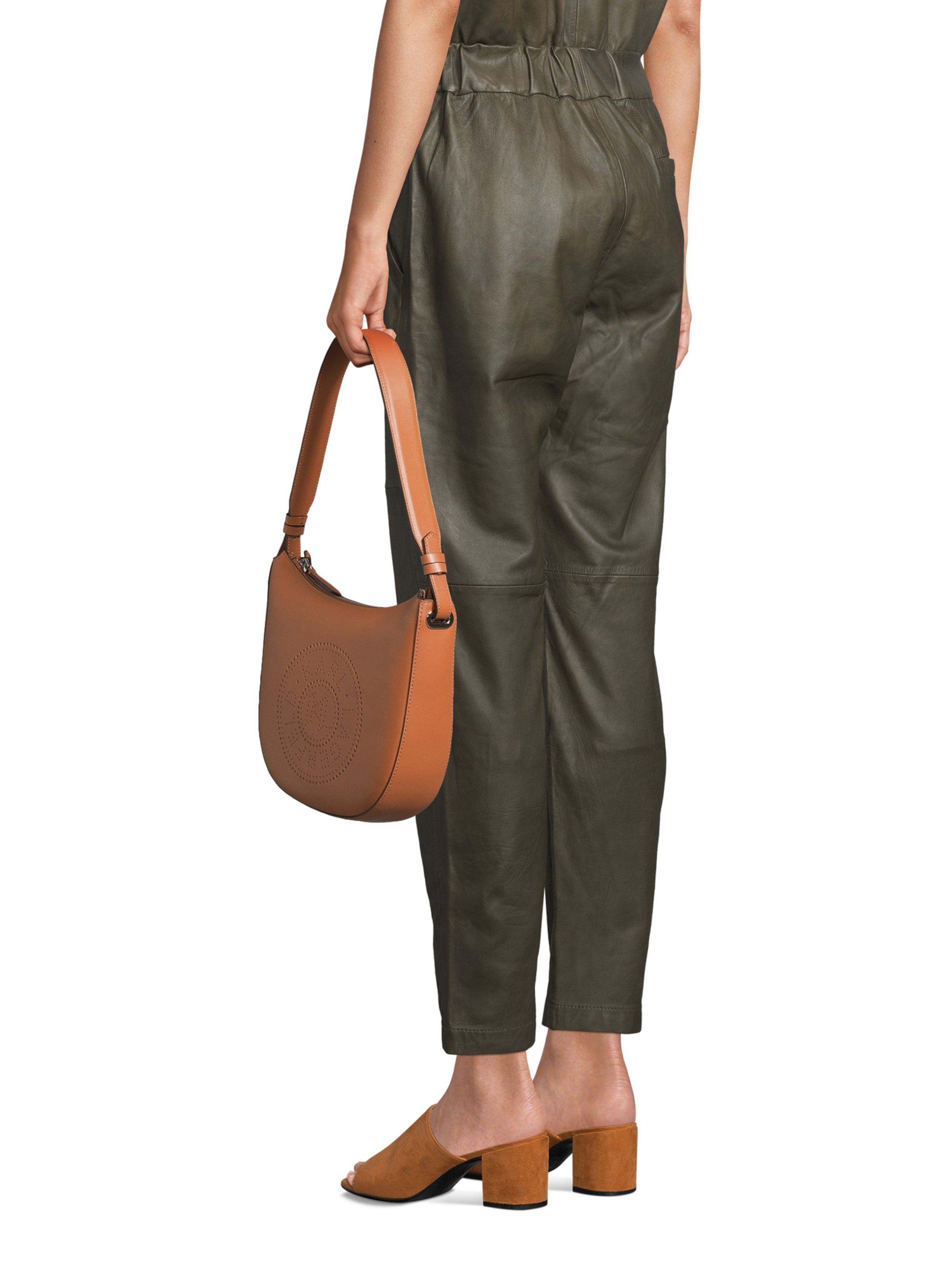 Sac bandoulière 'K/Circle Moon' Karl Lagerfeld en marron