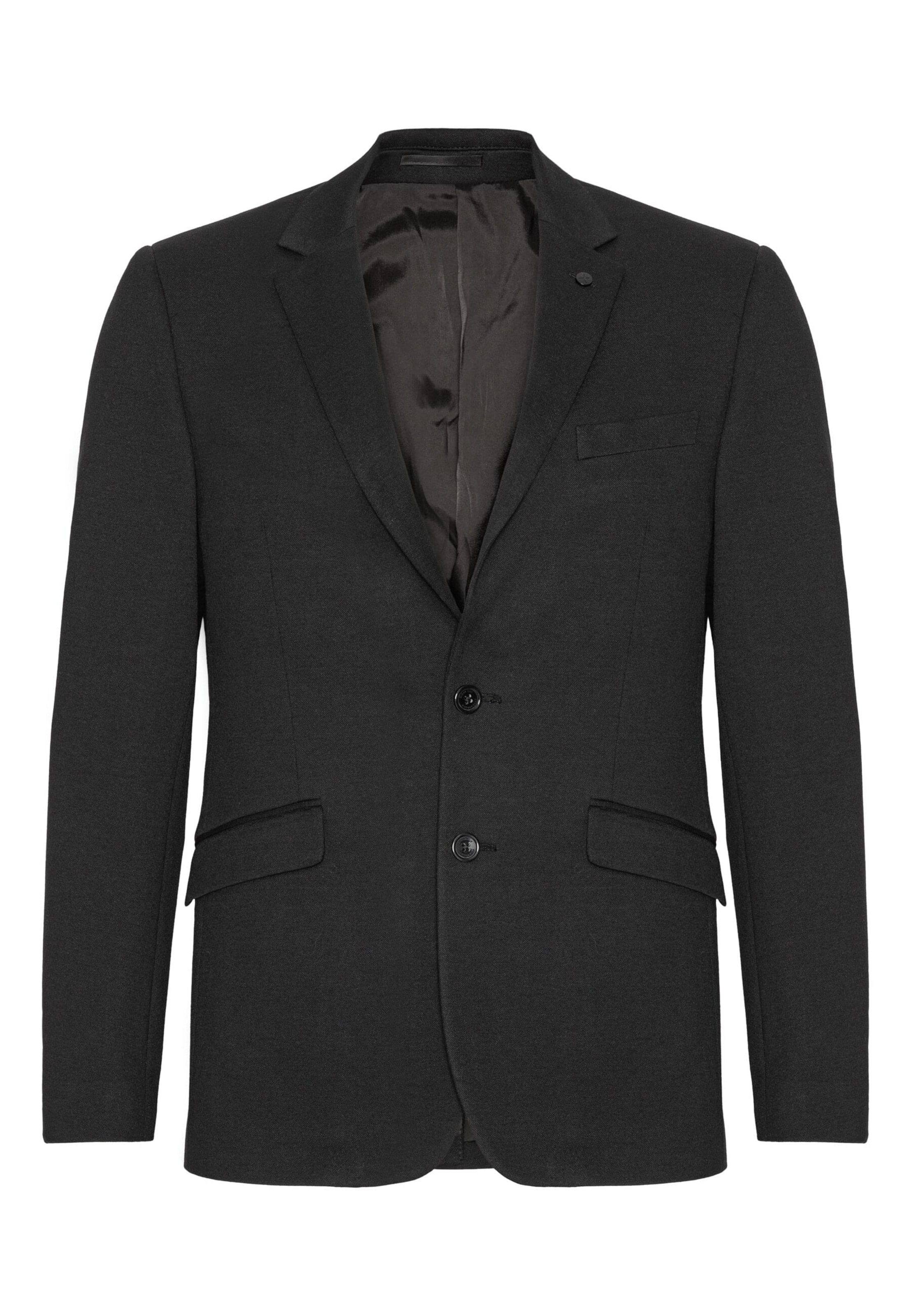 Clean Cut Copenhagen Regular fit Between-season jacket in Black: front