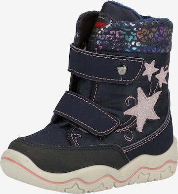 Pepino Boots in Blue: front