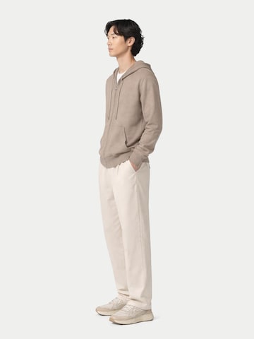 GOBI Cashmere Kofta 'Men's Zip-Up Cashmere Hoodie' i grå