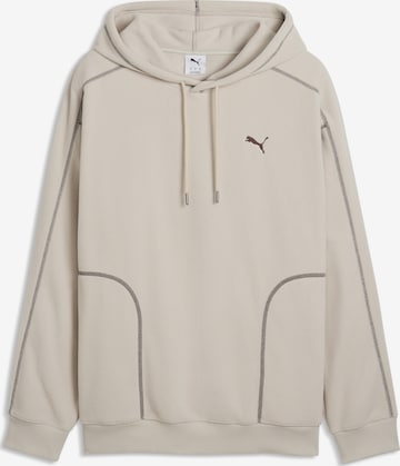 PUMA Sweatshirt 'Essentials Elevated' in Beige: voorkant