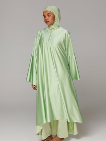 SIYA Swimwear Badeanzugkleid 'Cover-up'‌‌ in Grün: Vorderseite