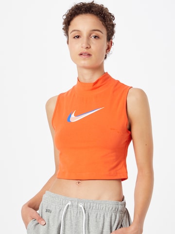 Nike Sportswear Top in Orange: Vorderseite