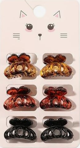 soho Hair accesoires Haarschmuck 'SOHO Fika Mini Hair Clips' in Beige: Vorderseite
