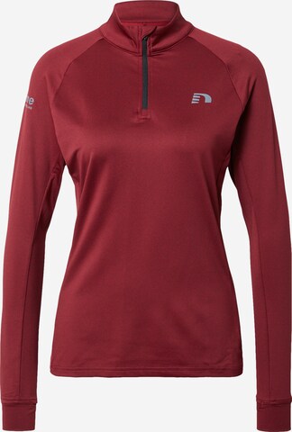 Sweat de sport Newline en rouge : devant