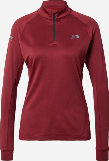 Newline Sportisks džemperis, krāsa - tumši sarkans, Preces skats