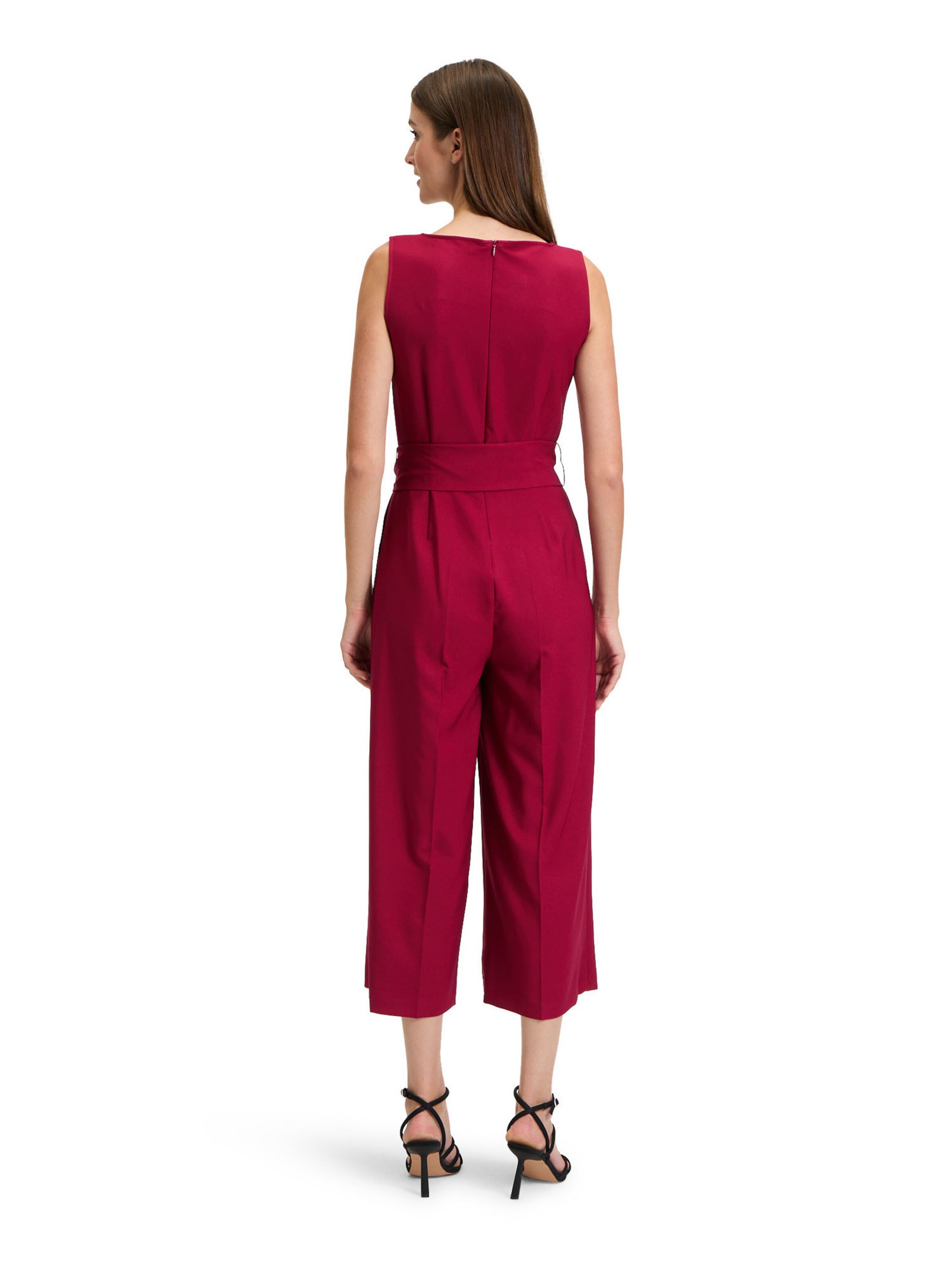 Betty Barclay Jumpsuit mit Eingrifftaschen in Lila