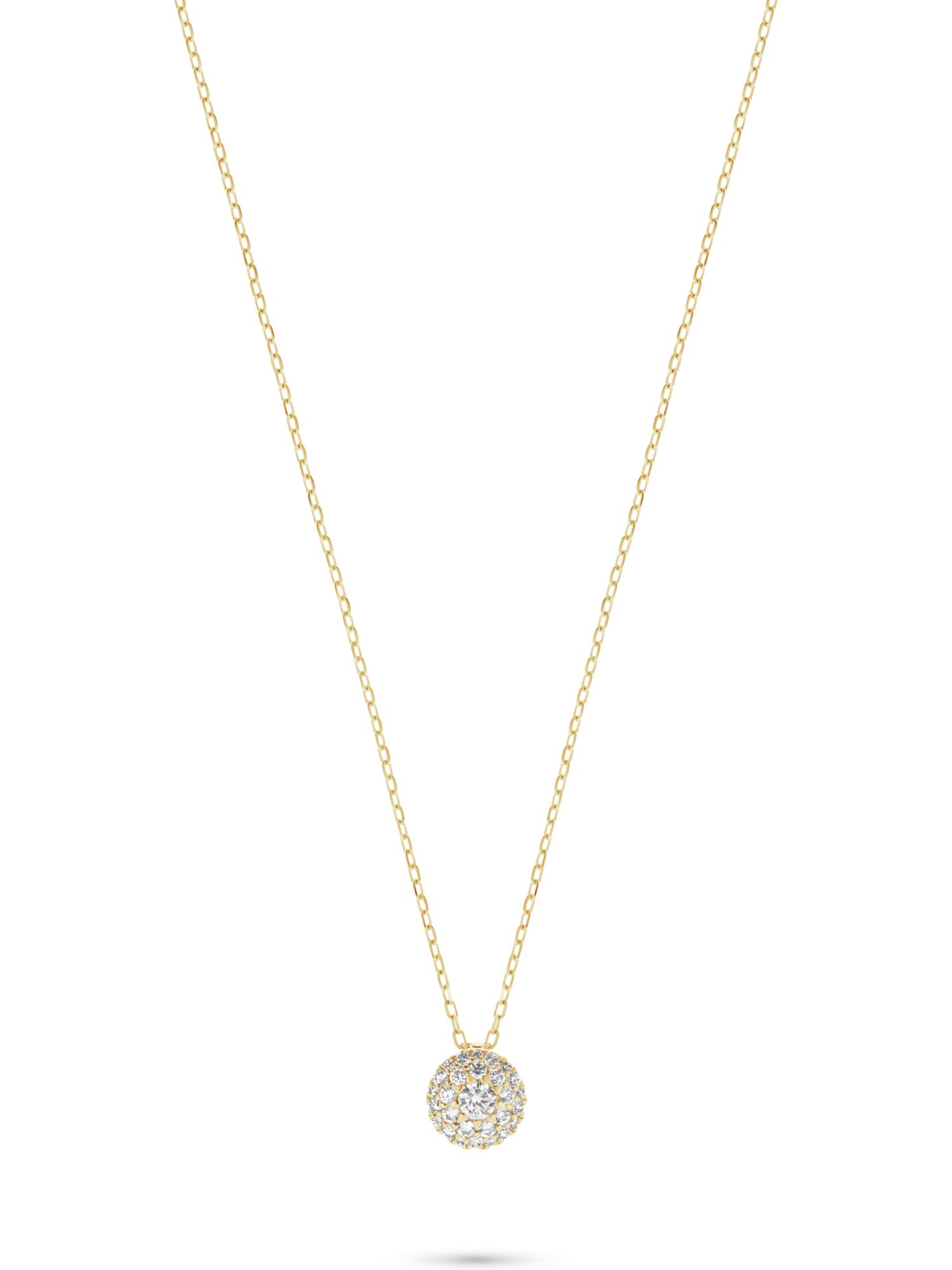 CHRIST Necklace in Gold: front