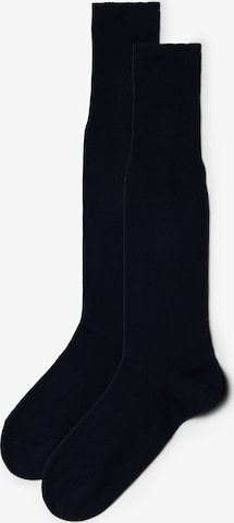 IUMAN Intimissimi Uomo Socks in Blue: front