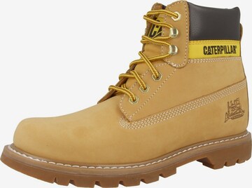 CATERPILLAR Lace-Up Boots 'Colorado' in Beige: front