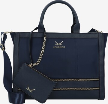 SANSIBAR Handbag in Blue: front