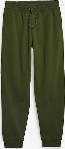Regular Pantalon de sport 'RAD/CAL' PUMA en vert : devant