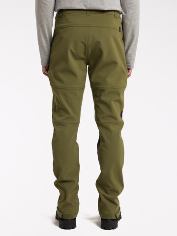 Haglöfs Slim fit Outdoor Pants 'Chilly' in Green