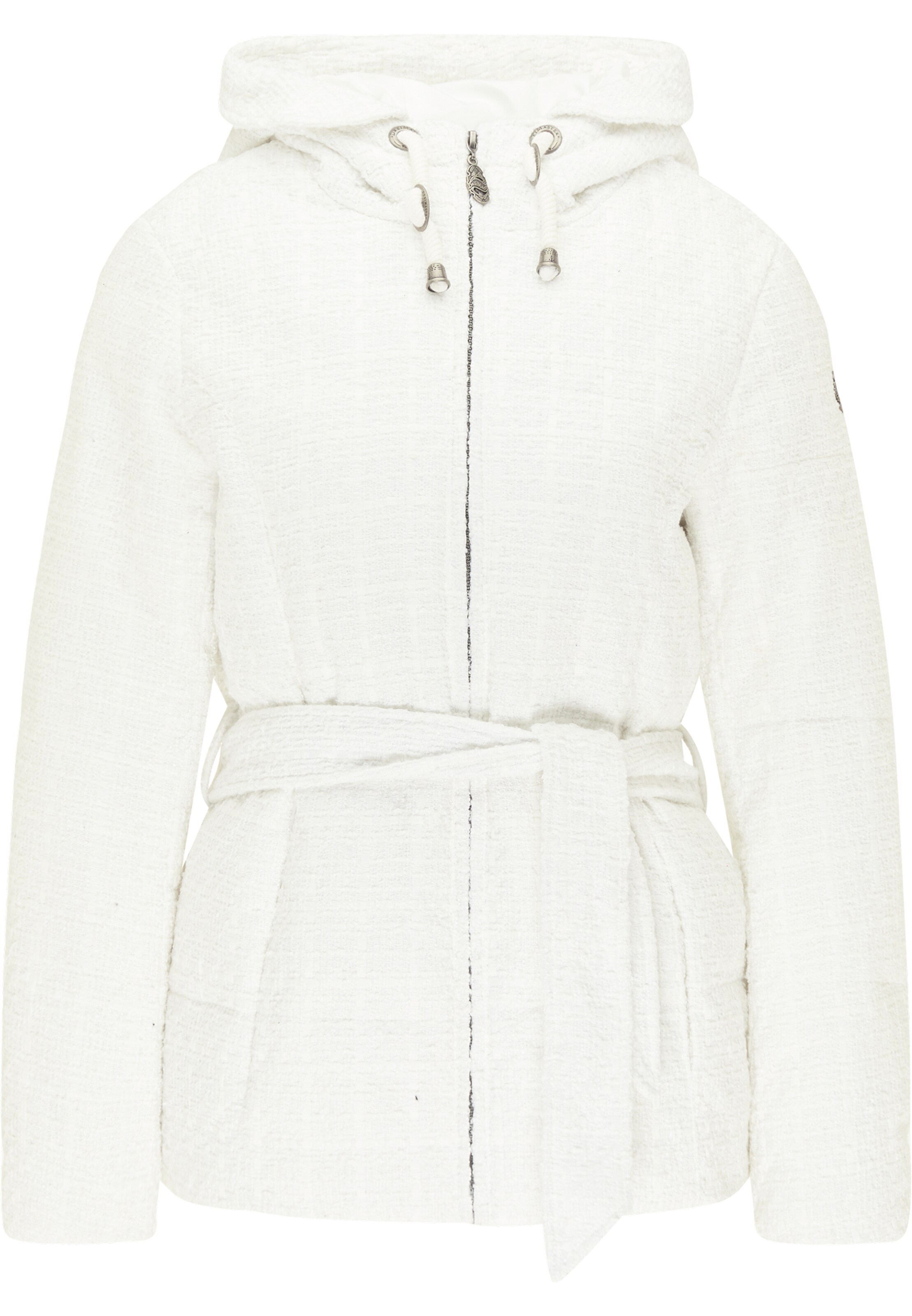 DreiMaster Vintage Jacke in weiß, Produktansicht