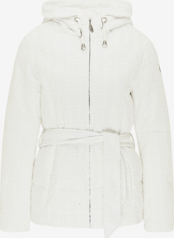 Veste d’hiver DreiMaster Vintage en blanc : devant