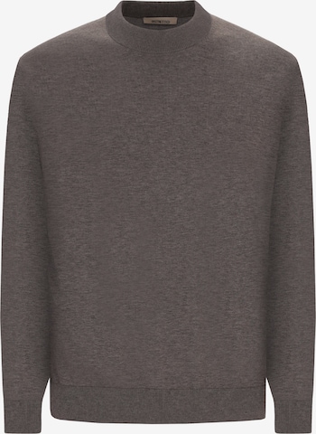Distretto12 - Jersey 'Perugino' en gris: frente