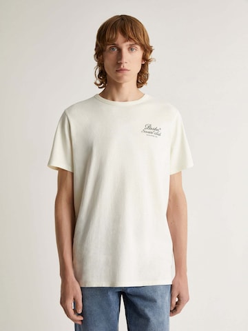 Scalpers T-Shirt 'Pasta' in Weiß: predná strana