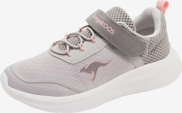 Baskets KangaROOS en gris : devant