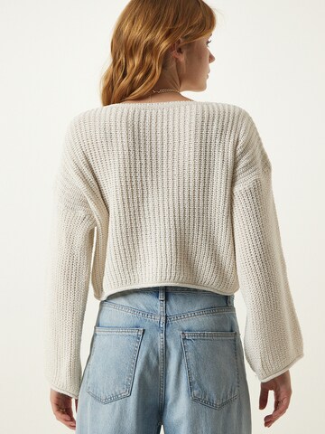 Happiness İstanbul Cardigan i beige