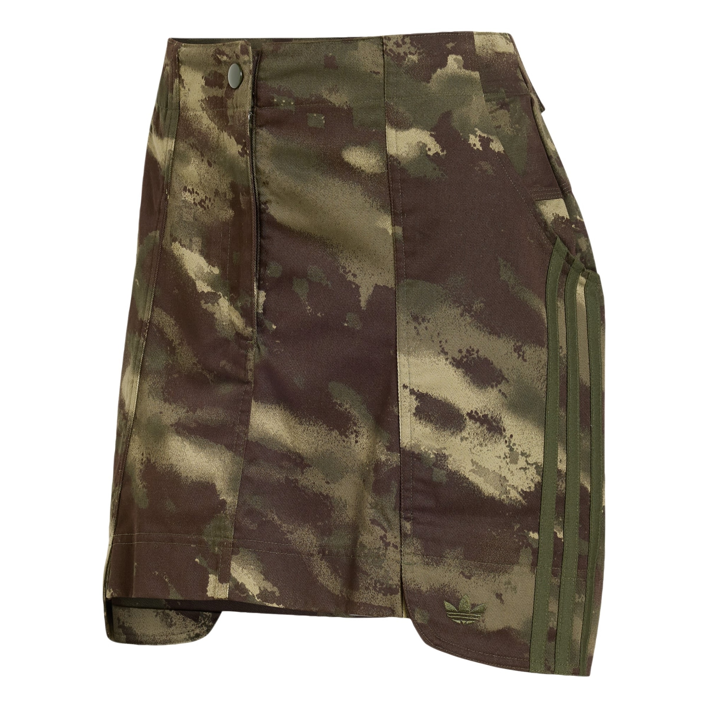 ADIDAS ORIGINALS Skirt in Green: front