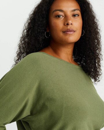 Pull-over WE Fashion en vert