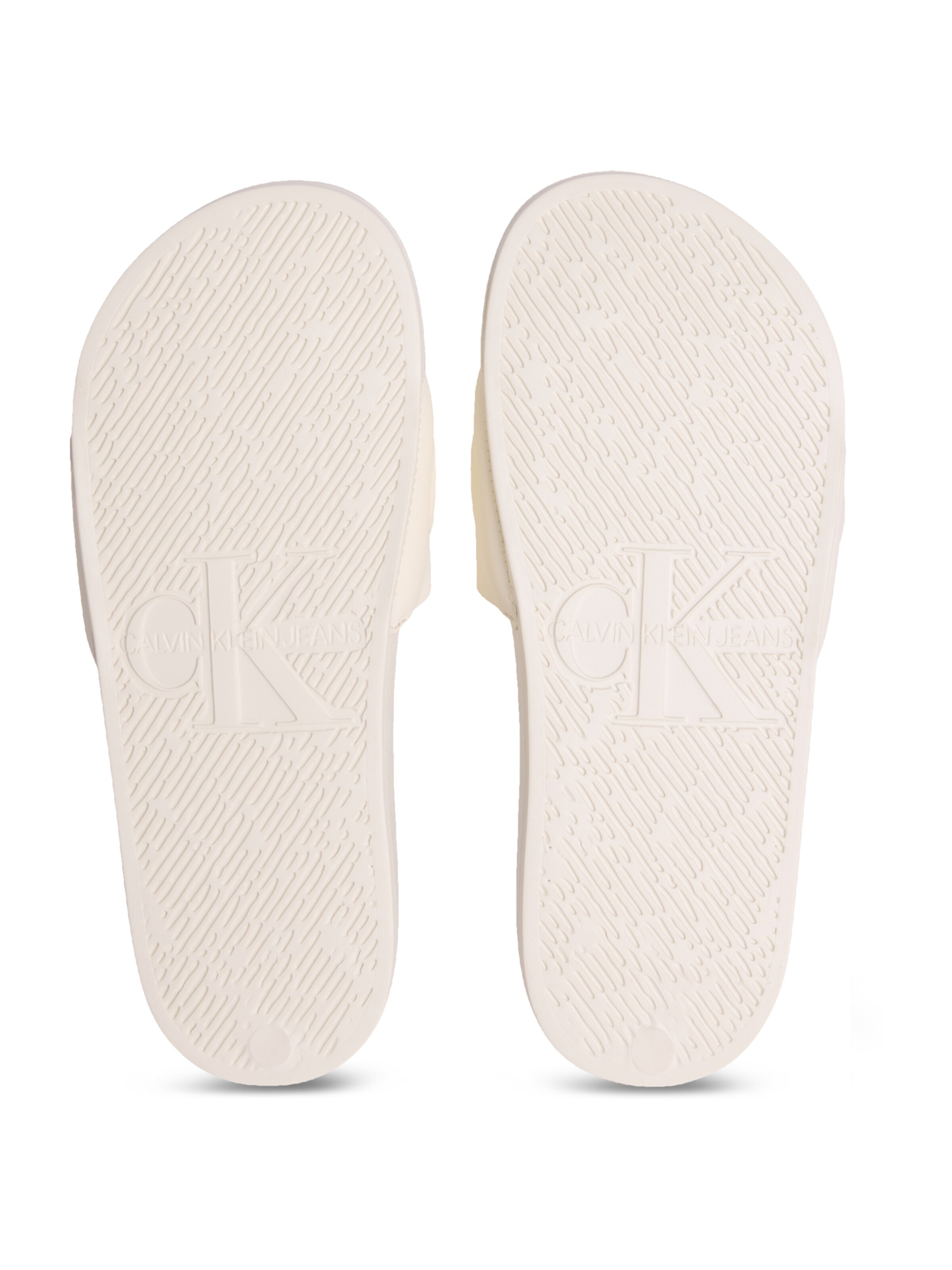 Calvin Klein Šľapky - Biela